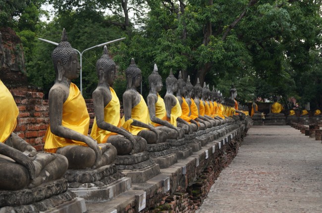 Wat Yai Chai Mongkon in Ayutthaya