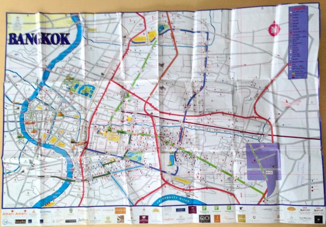 Bangkok Stadtplan