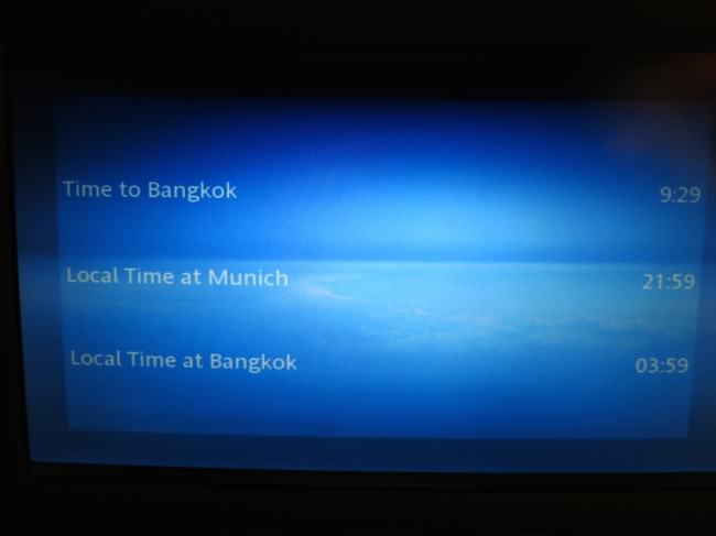 Zeitverschiebung und Flugdauer von München (MUC) nach Bangkok (BKK)