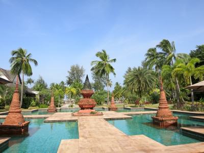 Landestypisches Hotel in Thailand