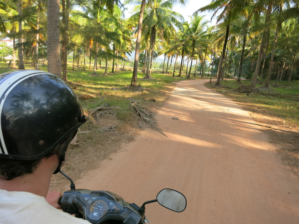 Scooter-Fahren in Thailand